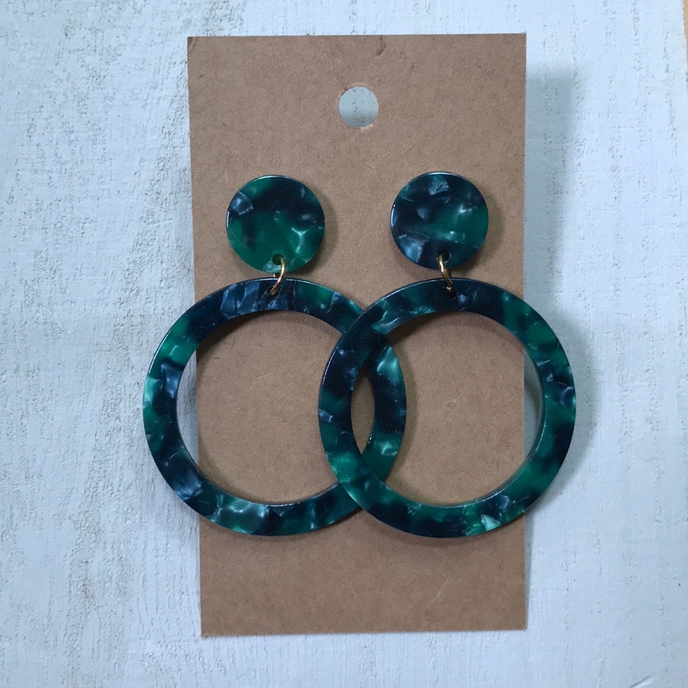 Acrylic earrings (new)